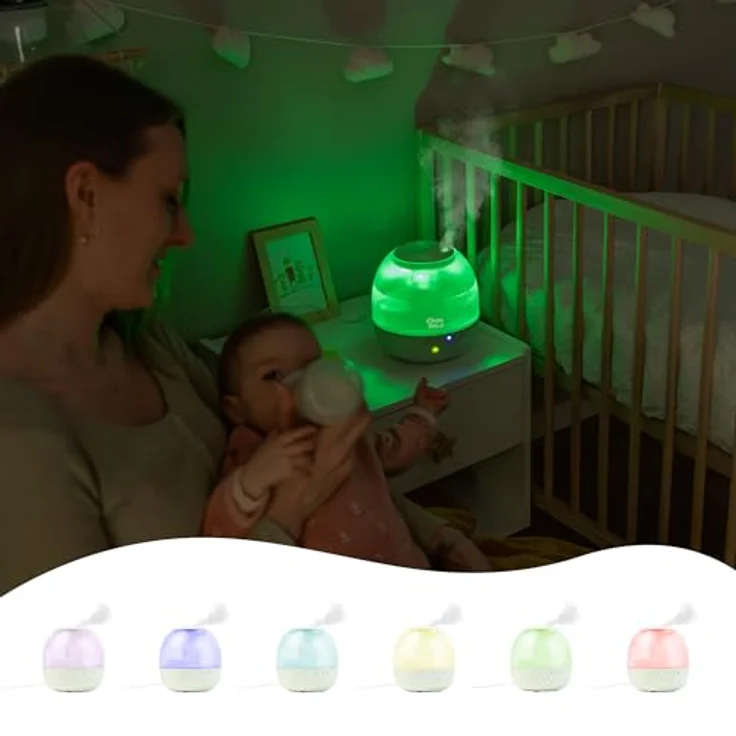Badabulle Bubble, Luftbefeuchter für optimale Luftfeuchtigkeit, beige – Bild 5