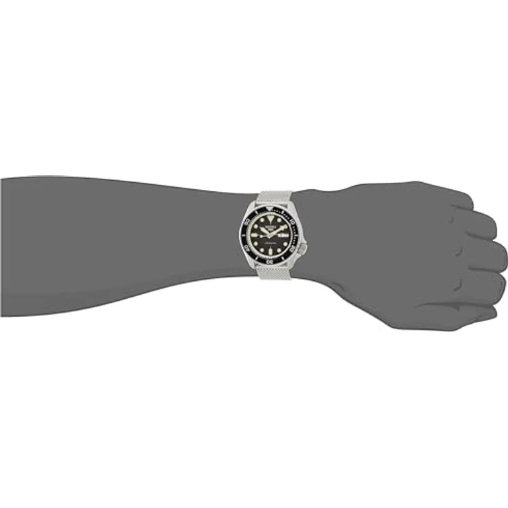Seiko 5 Automatik SRPD51K1, Automatikuhr, silber, blau – Bild 6
