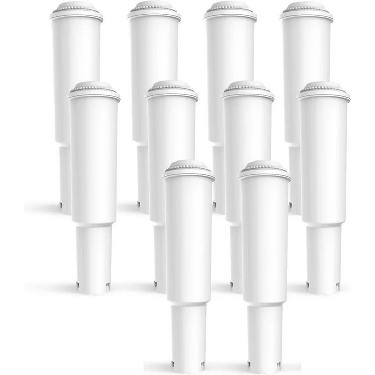 "Comedes Wasserfilter 10er Set passend für Jura Impressa Serien E, J, S, X, X, Z, mit natürlicher Aktivkohle und Ionentauscher" – Bild 1