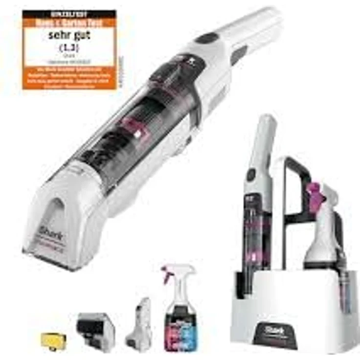SHARK HX100EUT StainForce, kabelloser Fleckenentferner mit Doppelmotorsystem, leicht und effektiv – Bild 2