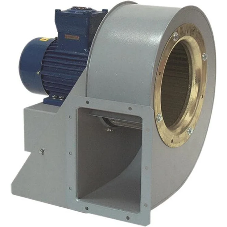 Maico Belüftungsventilator Radialgebläse, Ex-Ventilator mit explosionsgeschütztem Metallgehäuse, grau
