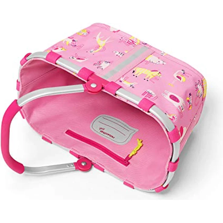 reisenthel carrybag XS kids Einkaufskorb 33,5 x 18 x 19,5 cm / 5 l / abc friends pink – Bild 3