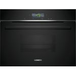 SIEMENS Einbau-Dampfgarer CD714GXB1, 1750 W, Schwarz, mit TFT-Farbdisplay und Timerfunktion - Preisvergleich