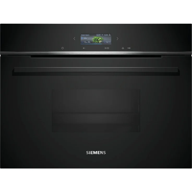 SIEMENS Einbau-Dampfgarer CD714GXB1, 1750 W, Schwarz, mit TFT-Farbdisplay und Timerfunktion - Preisvergleich – Bild 1