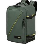 American Tourister Take2Cabin - Easyjet Kabinentasche 36 x 20 x 45 cm, 38.5 L, 0.70 kg, Handgepäck, Flugzeug Rucksack M Underseater, Grün (Dark Forest)