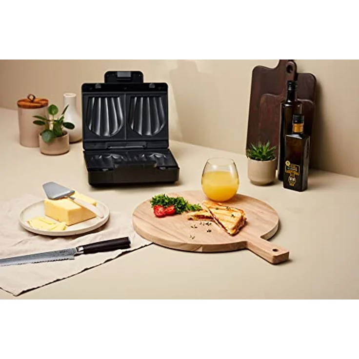 Wilfa EASY MELT IRON SAM1B-1000 Sandwichtoaster – Sandwich Maker mit herausnehmbaren Platten – doppelte Antihaftbeschichtung – auch für XXL Toasts, schwarz – Bild 4