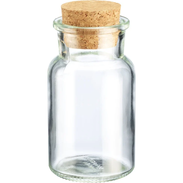 Thiru Gewürzbehälter Gewürzglas mit Korken 10 Stück - je 150 ml, luftdichter Verschluss, spülmaschinengeeignet