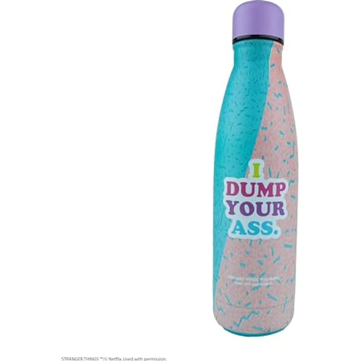 Cinereplicas Stranger Things - Bitchin Isolierte Wasserflasche - 500ml aus Edelstahl, offizielle Lizenz – Bild 3