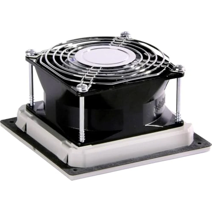 Elmeko LV 100, Belüftungsventilator 24V DC mit 28 m³/h Luftdurchsatz, leise 36 dB, kompakte Abmessungen 105 x 105 x 59,5 mm – Bild 3