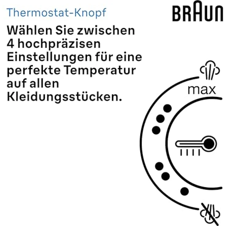 Braun CareStyle 1 Pro IS1514 VI Dampfbügelstation - Dampfbügeleisen mit FreeGlide 3D Technologie, Vertikaldampf, Anti-Tropf-Funktion, 1,7L Wassertank, 6 bar, 120 g/min, 2200W, Violett – Bild 2