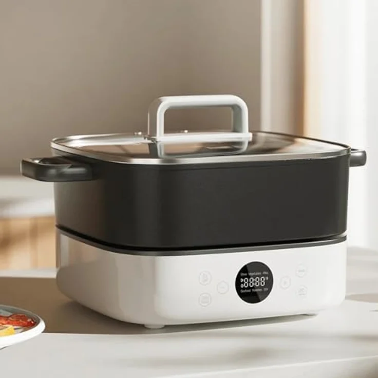 Xiaomi Multifunktionaler Hot Pot Cooker 6L EU, Multikocher mit großem Fassungsvermögen und vielseitigen Funktionen – Bild 4
