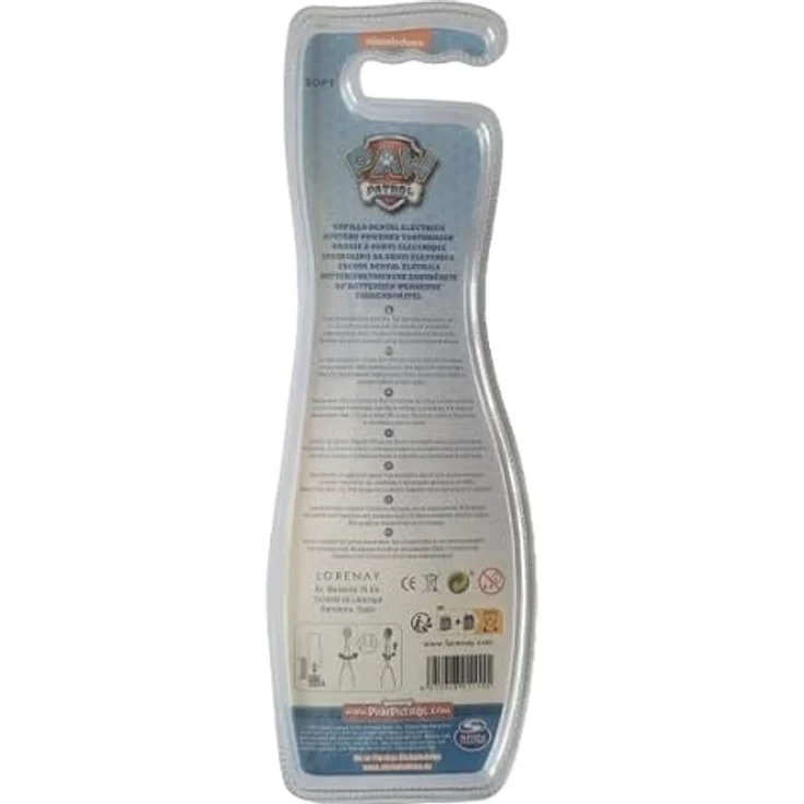 Lorenay Cartoon Elektrische Zahnbürste für Kinder im Paw Patrol Design, Comic Hunde – Bild 3