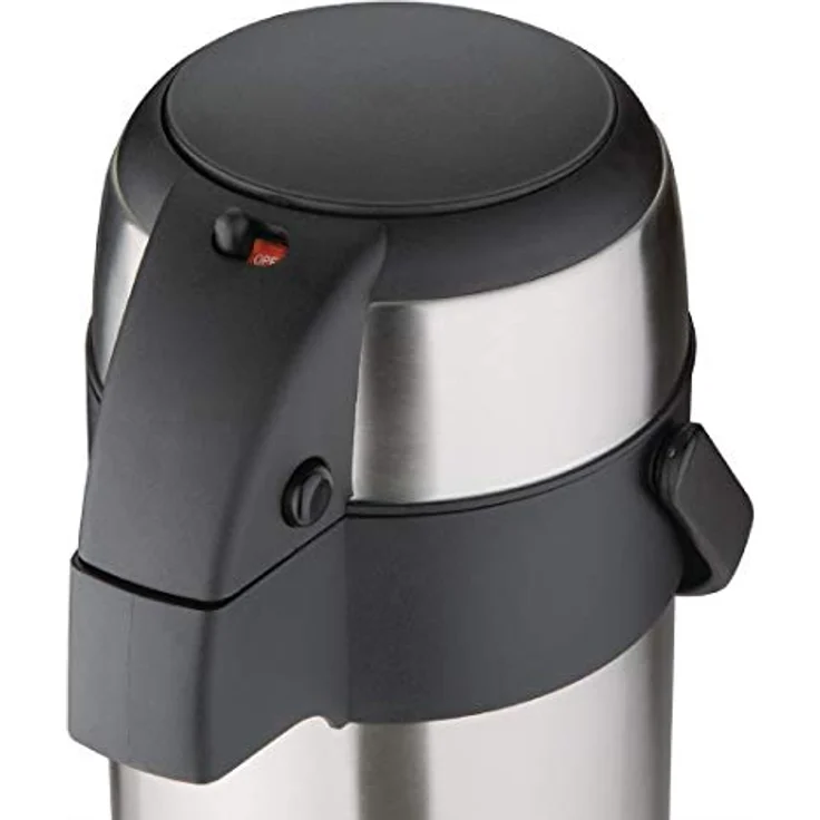 Olympia Pumpkanne Edelstahl 5 liter – Bild 4