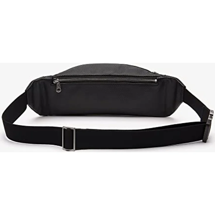 Lacoste Chantaco Gürteltasche aus Leder, 26 cm, schwarz – Bild 5