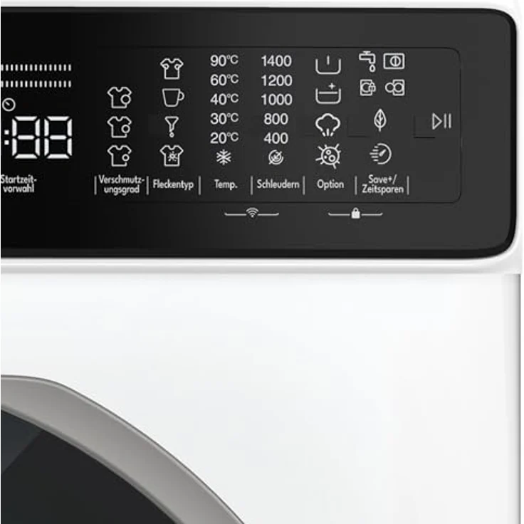 MOCTOR WM9007AW Waschmaschine Serie 9, 7 kg, Aquaswich, WIFI, 1400 U/Min, Weiß – Bild 4
