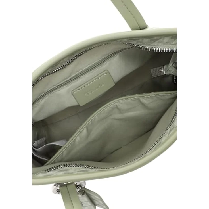 Tamaris Shopper TAS Francesca, strukturierter Damen-Shopper aus Feinsynthetik mit abnehmbarem Umhängeriemen, schwarz – Bild 7