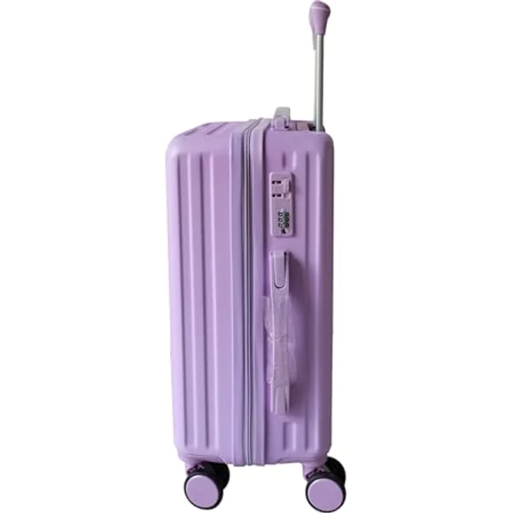 NTK-Collection Hartschalenkoffer 4er-Set Leandra, Lila Trolley mit Teleskopgriff – Bild 3