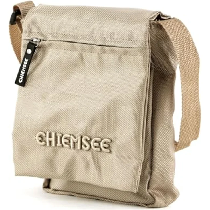 Chiemsee Umhängetasche, leichte Cross Body Bag mit verstellbarem Schultergurt und funktionaler Innenaufteilung, schwarz – Bild 2