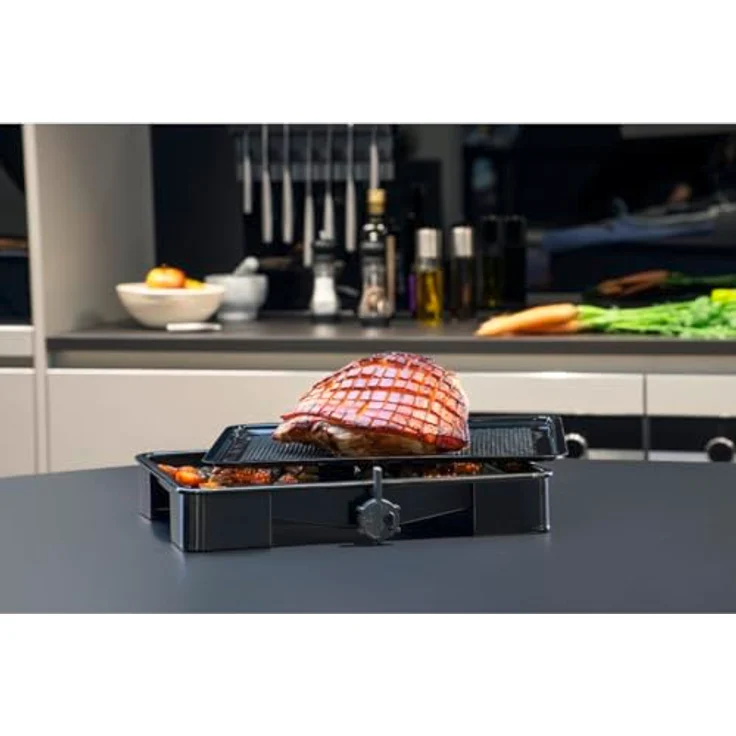 Zenker Universalbräter SRT, Bratpfanne mit patentierter Bratensaft-Funktion, 39 x 33 cm, 3 l, emaillierte Oberfläche – Bild 9