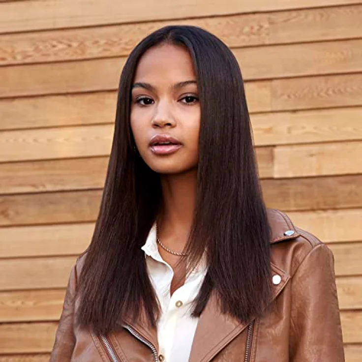 BaByliss Hydro Fusion Glätteisen mit dualer Ionen-Technologie mit Anti-Frizz Effekt, Haarglätter mit 5 Temperaturstufen für jeden Haartyp, Abschaltautomatik und schnelles Aufheizen, ST573E, Blau – Bild 2