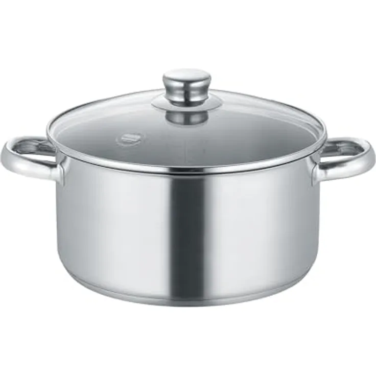 Edelstahlkochtopf New Roma 24 cm Berndes