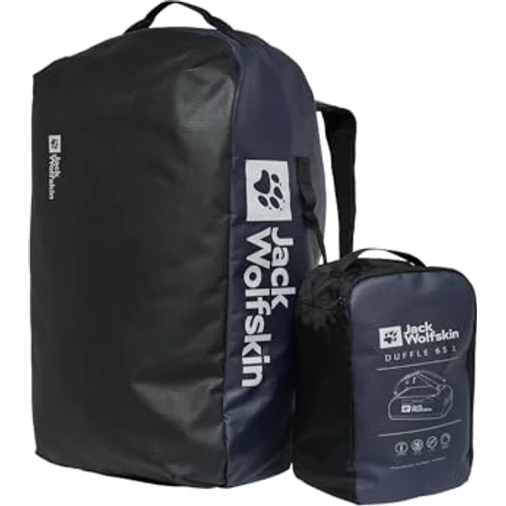 Jack Wolfskin All-In 65 Weekender Reisetasche, 70 cm, blau, 100% Polyester – Bild 8