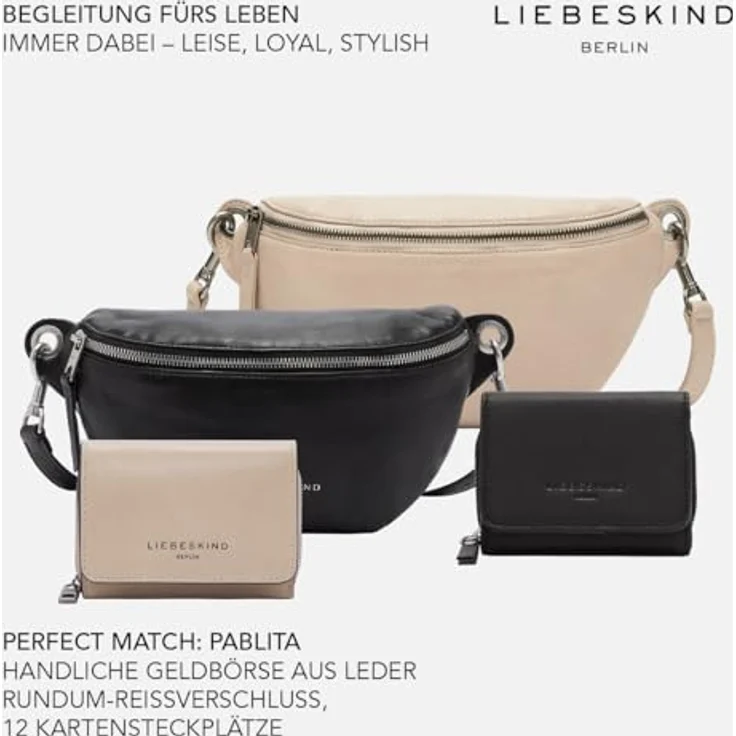 Liebeskind Tavia Gürteltasche M, 100% Leder, braun, 30.5 cm x 8.5 cm x 14 cm – Bild 4