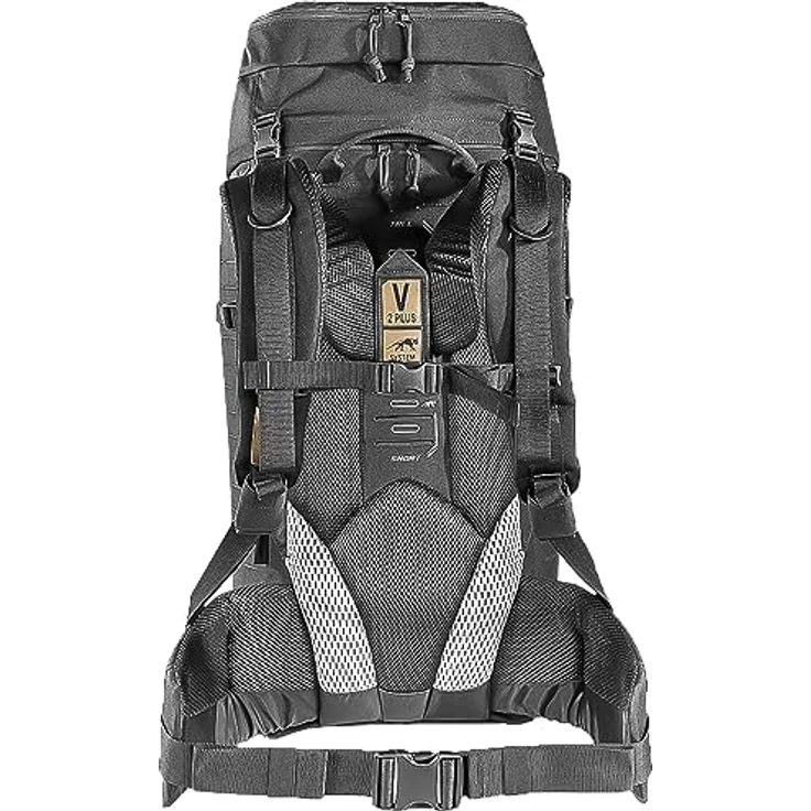 Tasmanian Tiger Modular Pack 45 Plus, Trekkingrucksack mit abnehmbarem Deckel und MOLLE-System, 45 Liter, Schwarz – Bild 4