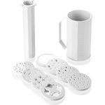 Börner Nudelmaschine Nudelfee - Hausgemachte Nudeln im Handumdrehen, 7 verschiedene Nudelarten herstellbar