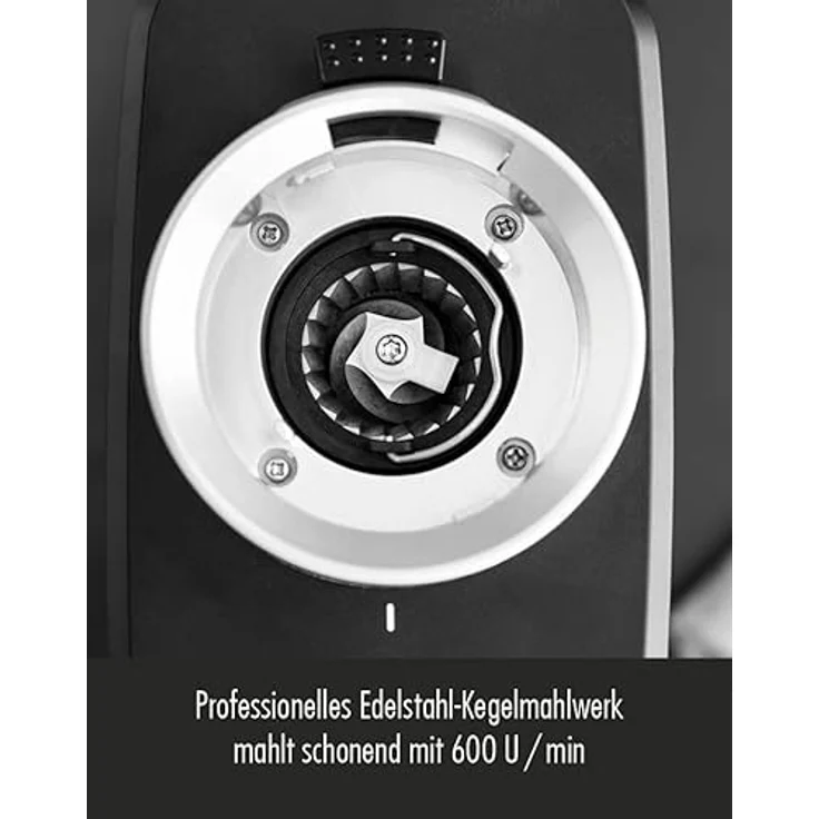 Gastroback 42643 Design Kaffeemühle Digital Schwarz – Bild 5