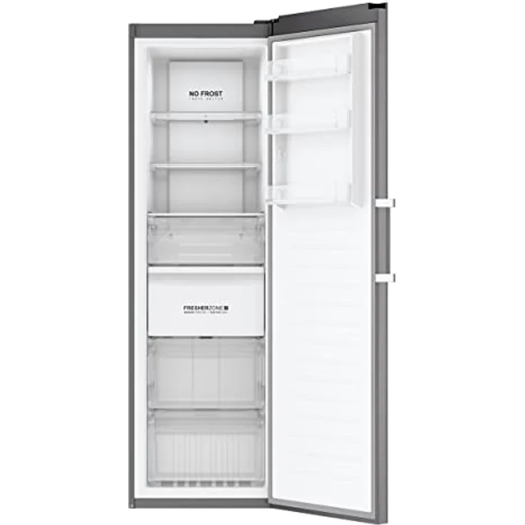 Haier H3F-330SEH1 Gefrierschrank, freistehend, silber, Energieklasse E – Bild 3