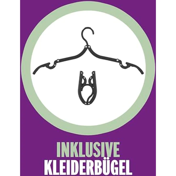 Conair GSC24BLE Dampfbürste TravelSteam Power, kompakte Dampftechnologie mit 20 g/min, blau – Bild 9