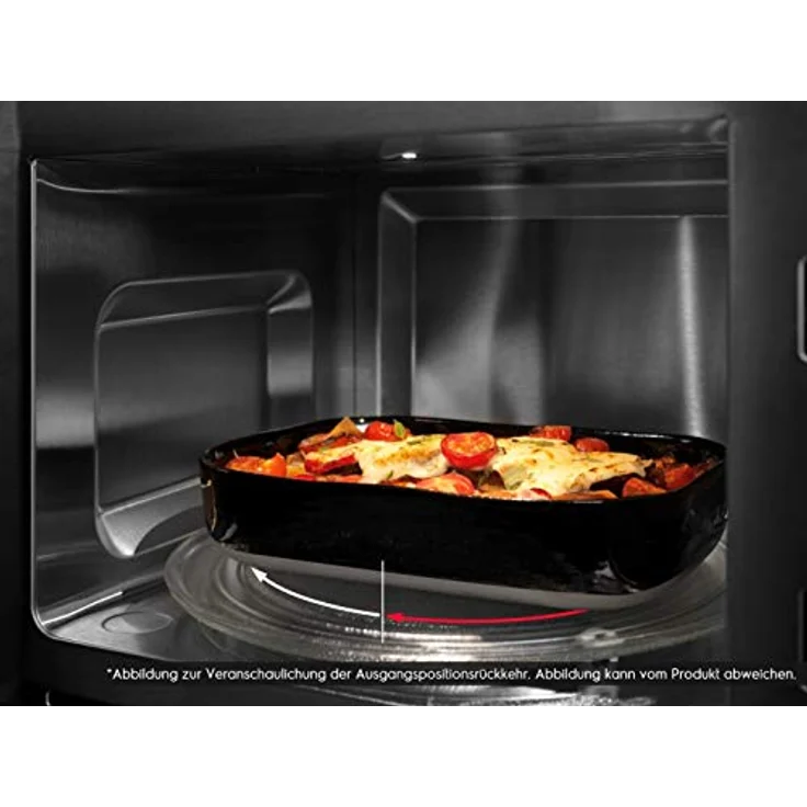 AEG MBE2657SEM 60cm Mikrowelle, Einbaugerät, Touch-Bedienung, Display mit Uhr, 5 Leistungsstufen – Bild 6
