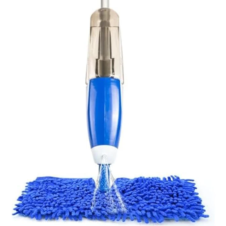 Casativo Bodenwischer-Set 2 in 1, nass-trocken mit Sprühfunktion, 700 ml Wassertank, 180°-Schwenkkopf, inkl. 2 Wischtücher – Bild 7