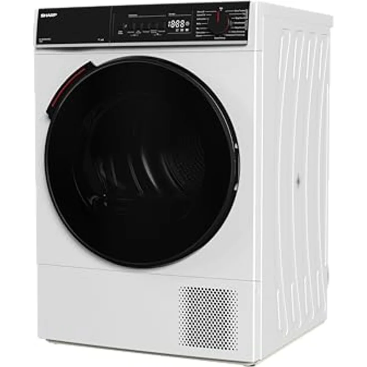 SHARP KD-WNHB0S9GWC-DE Wärmepumpentrockner 10 kg, WiFi Steuerung, Allergy Safe, Inverter Motor, C Energieeffizienz, weiß – Bild 5