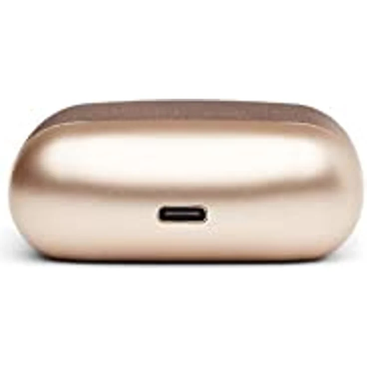 Lexon Minut Reisewecker, LCD-Wecker aus ABS und Aluminium in Gold, Maße: 6,5cm x 4,5cm x 2,5cm, mit Snooze-Funktion und USB-Aufladung, Modell LR154D – Bild 3