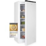 Exquisit Gefrierschrank GS145-051D weiss | 145 L Nutzinhalt | 2*- & 4*-Gefrieren | Wechselbarer Türanschlag | 55 cm Breite | Standgerät