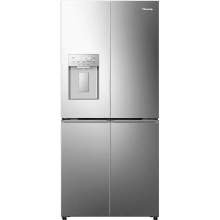 Hisense RQ5P470SYID, French Door Kühl-Gefrier-Kombination mit No Frost, 304 l Kühlvolumen, Inox-Look – Bild 2