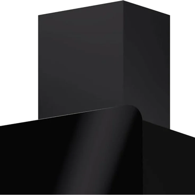 Oranier Kopffreihaube 60 cm - schwarze Dunstabzugshaube mit weißer LED Anzeige - Abluft Schräghaube mit 4 Leistungsstufen - Touch-Control - SIGNA60S1 – Bild 5
