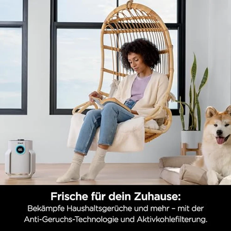 Shark NeverChange Luftreiniger Compact Pro für bis zu 5 Jahre - Weiß HP072EUWH – Bild 9