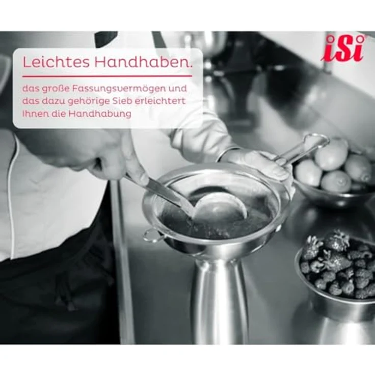 iSi Funnel & Sieve - Direktes Einfüllen in Flaschen – Bild 4