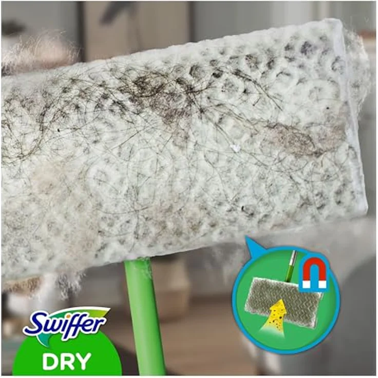 Swiffer Trockene Bodentücher Nachfüllpackung (1 x 18 Tücher) – Bild 3