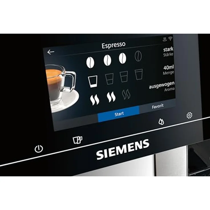 Siemens EQ.700 integral TQ705D03 Kaffeevollautomat bestCollection mit Milchsystem, silber – Bild 3