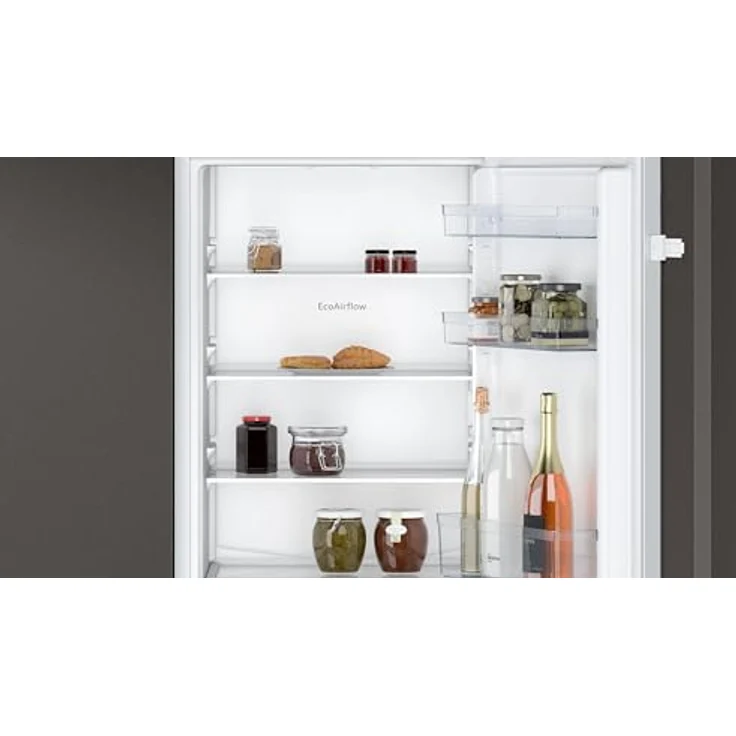 Neff KI7861SE0 FreshSafe Kühl-Gefrierkombination 177,2x54,1cm N30 EEK: E 260 Nutzinhalt, 39 dB, Schleppscharnier, 184 Nutzinhalt im Kühlraum, 76 Nutzinhalt im Gefrierraum – Bild 3