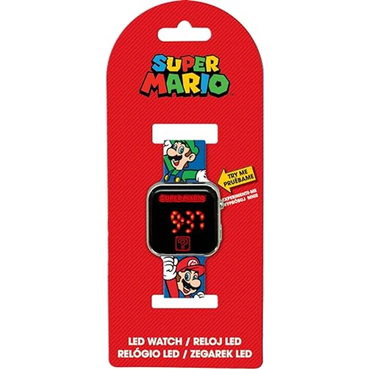 Kids Licensing Kids Euroswan Uhr GSM4236, analoge Kinderuhr mit Kunststoffarmband, 15 cm Armbandlänge, ideal zum Uhrzeit lernen – Bild 2