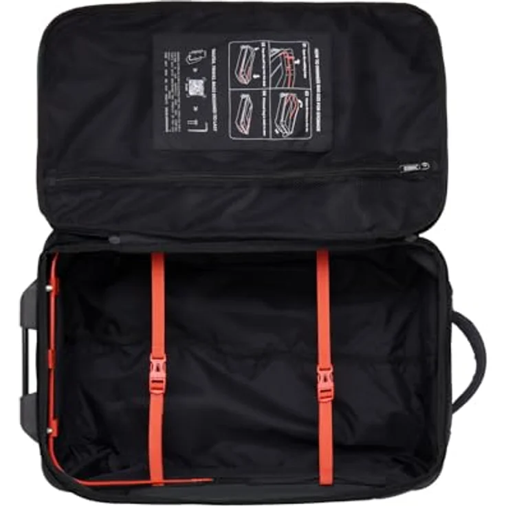 Vaude Takutea 35, Koffer mit arretierbarem Griff und Außenfächern, Schwarz, (35 l, Handgepäck) – Bild 3