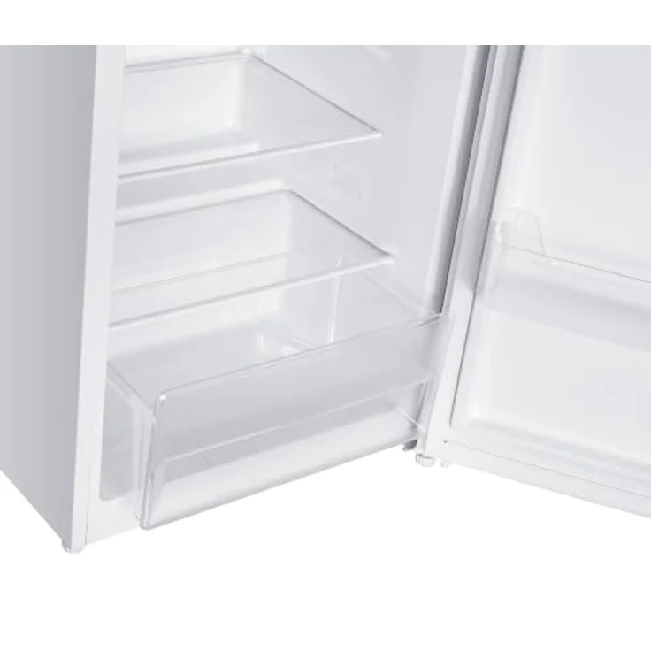 homeX CS2422E-W Kühlschrank ohne Gefrierfach, 242 Liter Nutzinhalt, freistehend, 143 cm hoch, weiß, leise mit LED-Beleuchtung – Bild 17