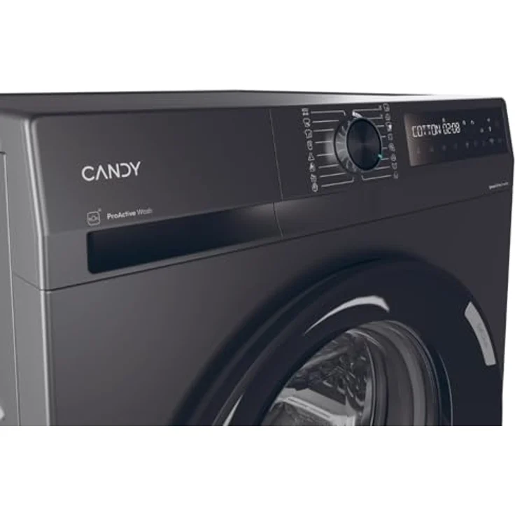 Candy BR 48B6G-S, Frontlader-Waschmaschine mit 8 kg Kapazität, Energieeffizienzklasse A, 1400 U/min, verschiedene Waschprogramme – Bild 5
