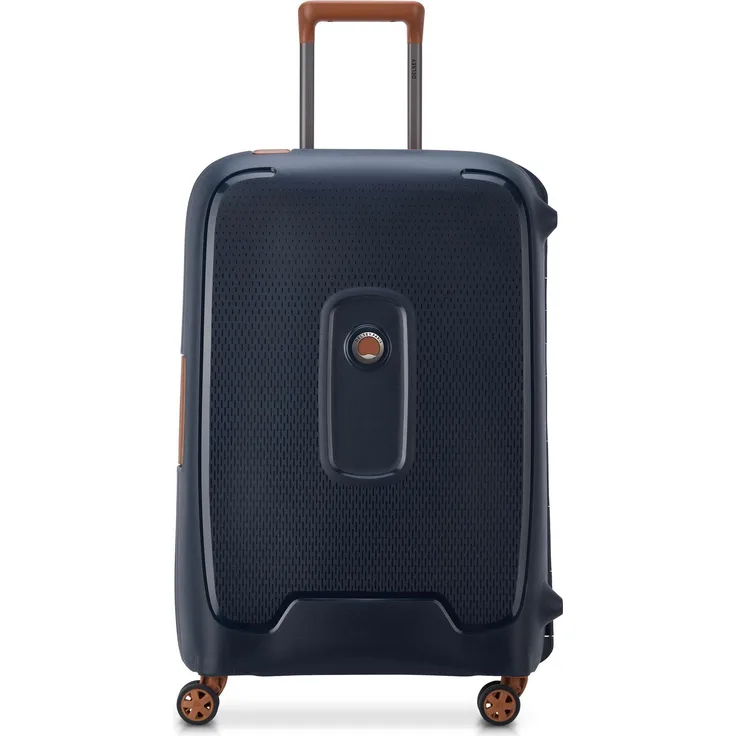 Delsey Moncey 4-Rollen Trolley 69 cm, Blau, (82 l, L)