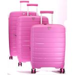 RONCATO B-Flying 4 W Trolley Exp (L + M + C) Spot Pink